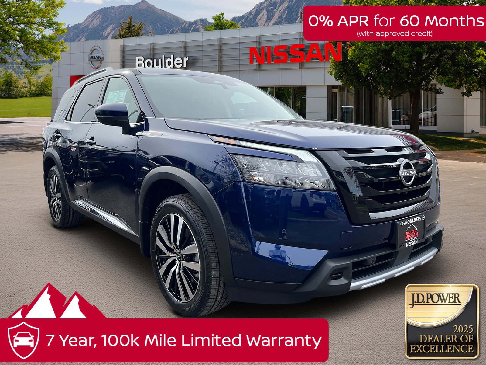 New 2025 Nissan Pathfinder Platinum w/ Black Appearance Package