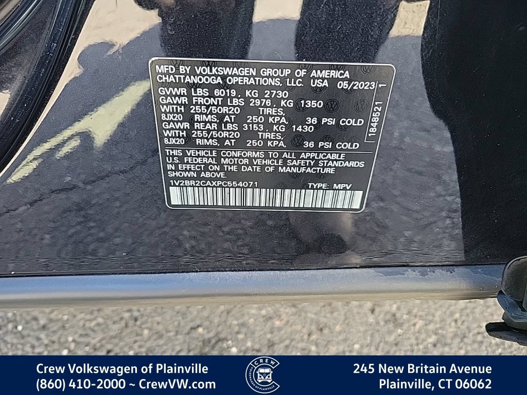 Certified 2023 Volkswagen Atlas SEL AWD/4WD image 35