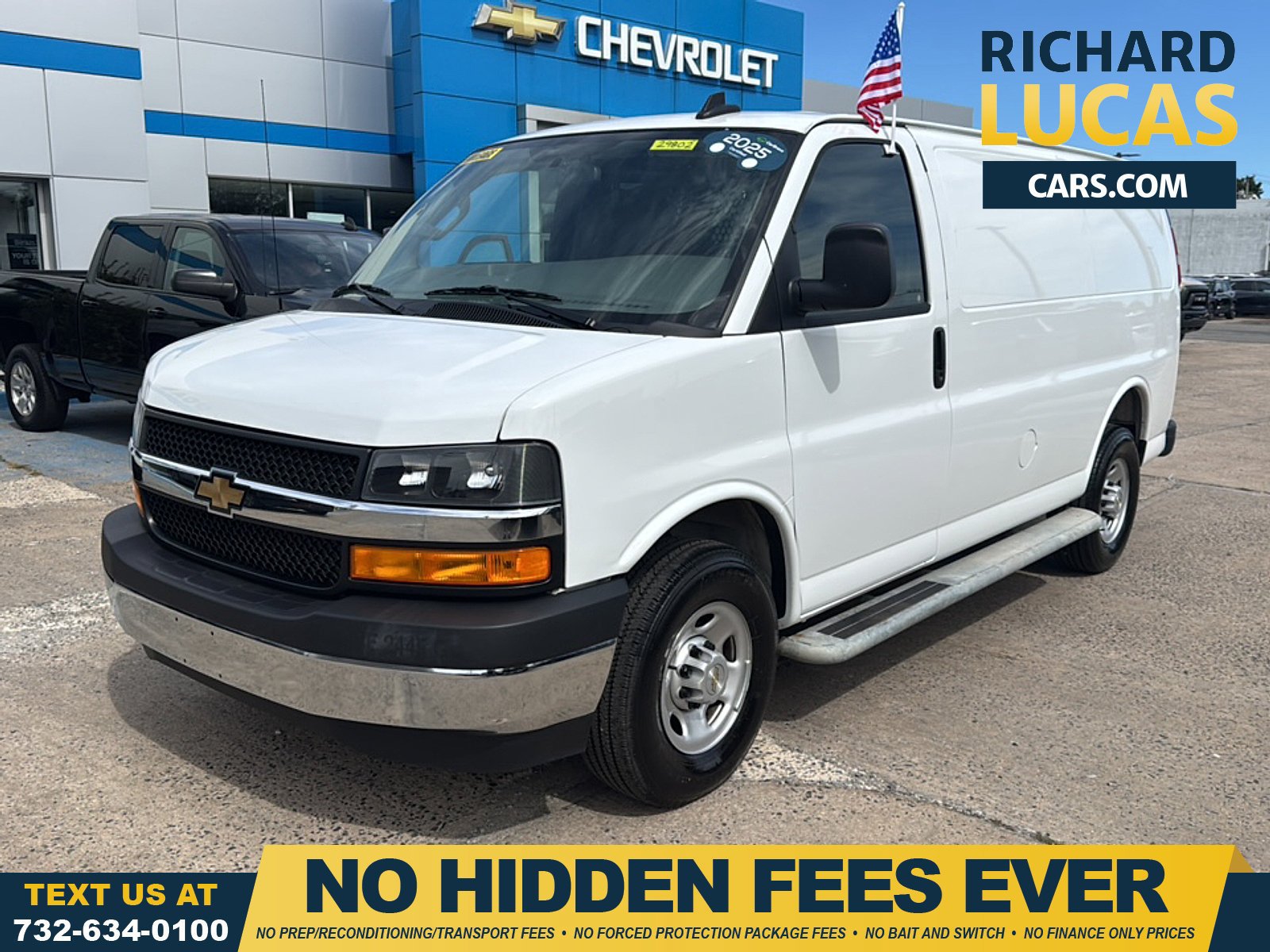 Certified 2025 Chevrolet Express 2500 w/ Driver Convenience Package RWD image 1