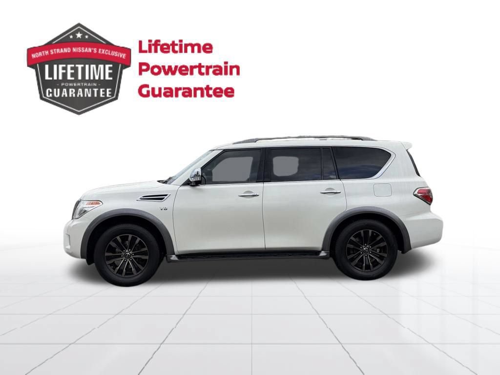 Used 2018 Nissan Armada Platinum w/ Captain Seat Package RWD image 2