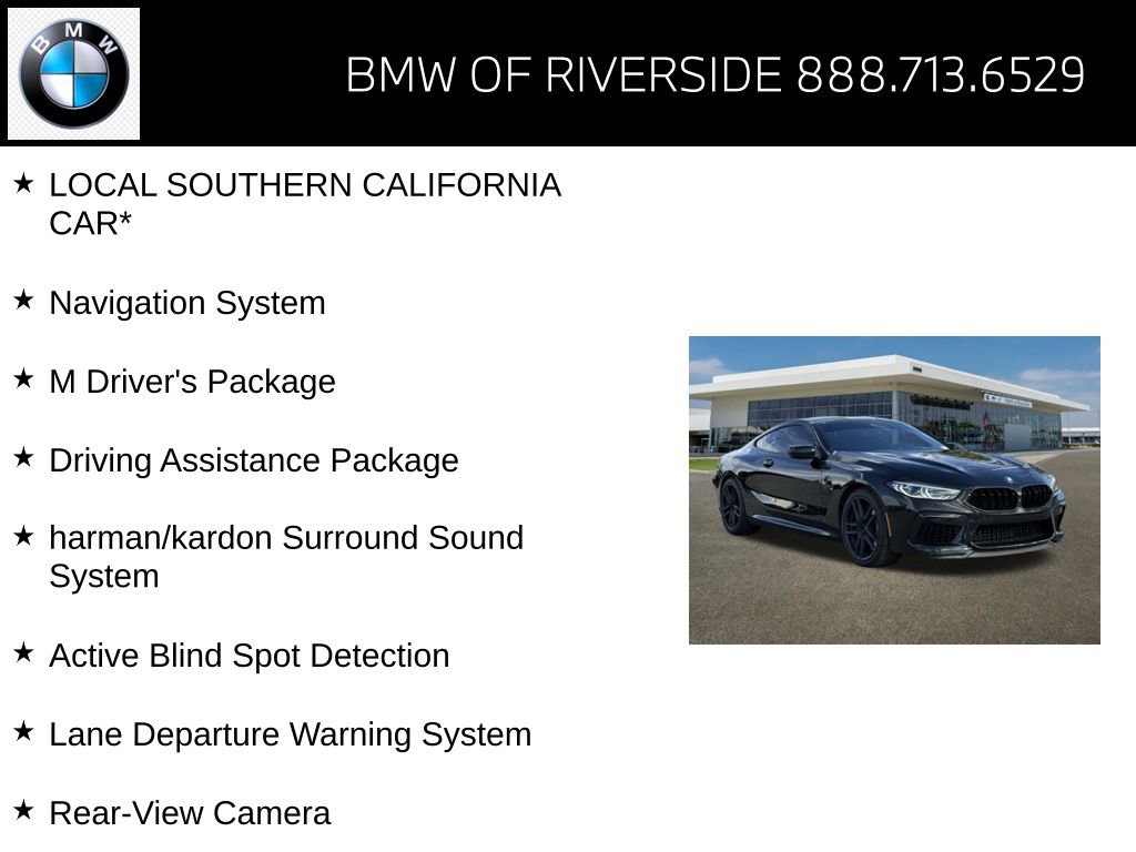 Used 2020 BMW M8 Coupe w/ M Driver's Package image 15