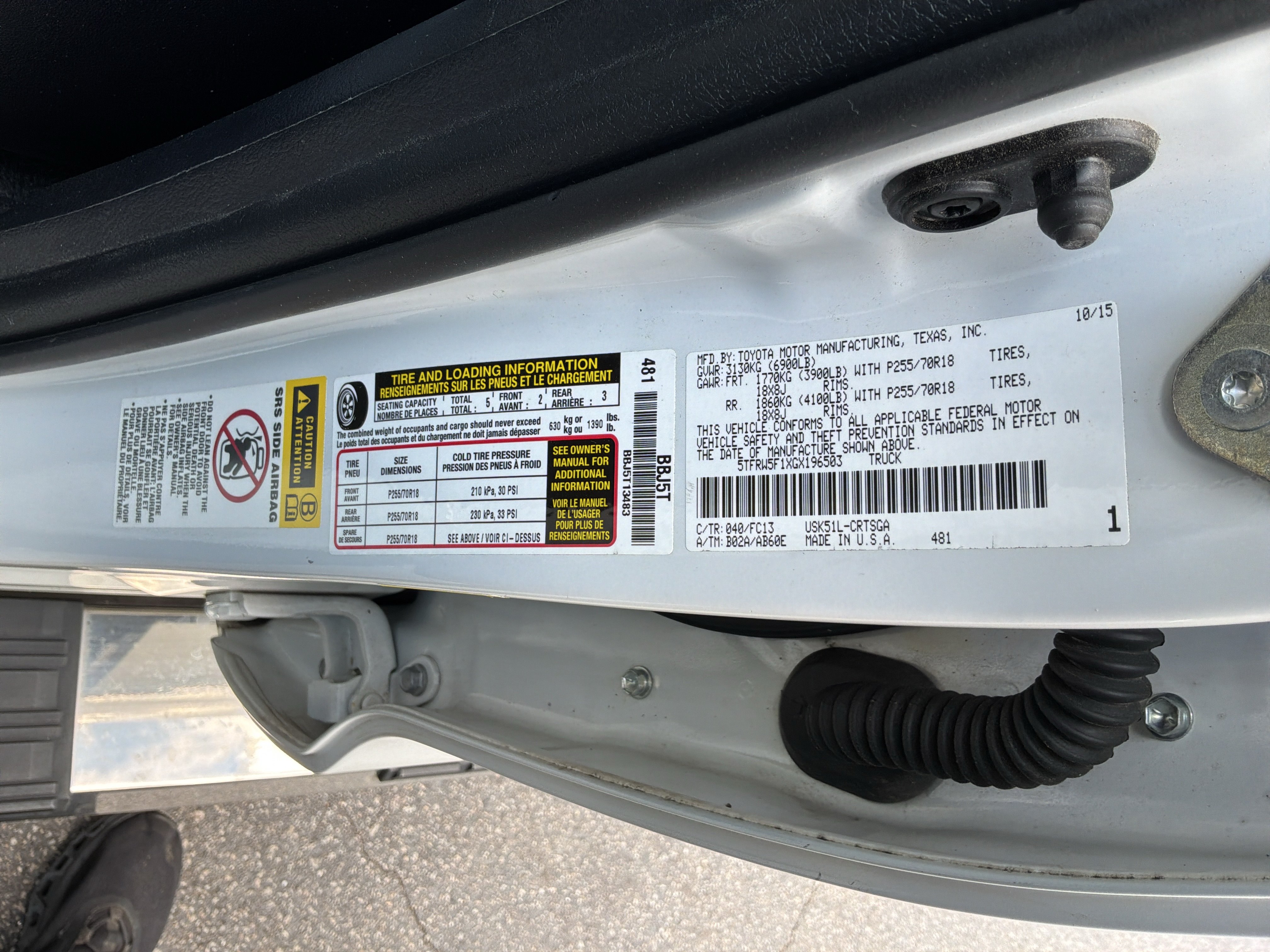 Used 2016 Toyota Tundra SR5 w/ SR5 Upgrade Package RWD image 34