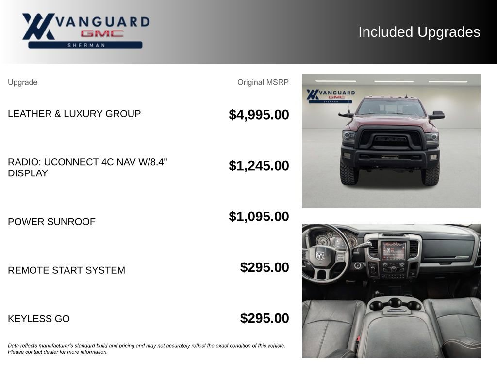 Used 2018 RAM 2500 Power Wagon w/ Leather & Luxury Group image 9