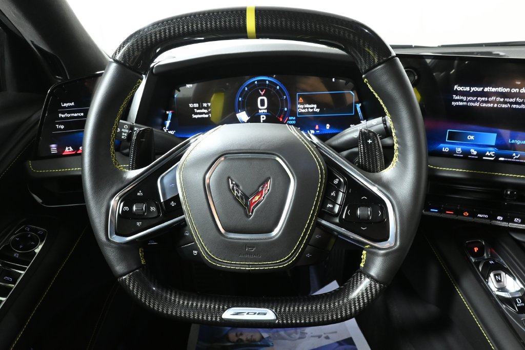 Used 2026 Chevrolet Corvette Z06 w/ Stealth Interior Trim Package RWD image 17