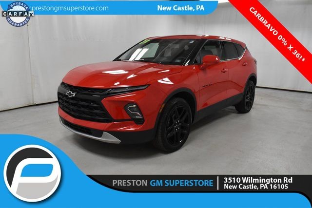 Certified 2023 Chevrolet Blazer LT w/ LPO, Black Grille Bar Package image 2
