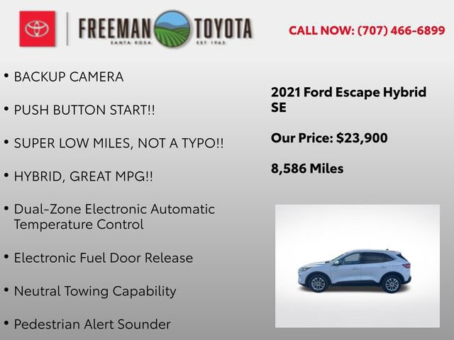 Used 2021 Ford Escape SE image 9