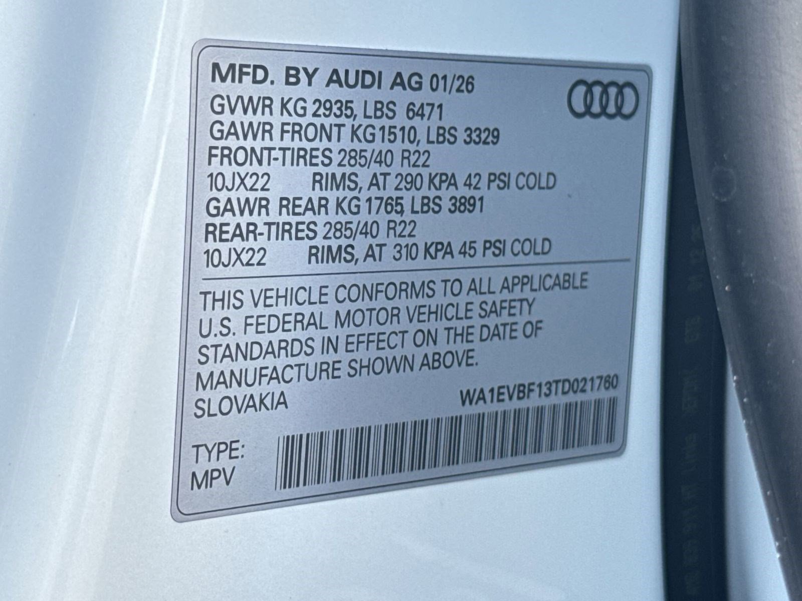 New 2026 Audi Q8 Premium Plus AWD/4WD image 19