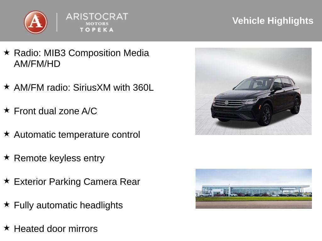 Used 2022 Volkswagen Tiguan SE AWD/4WD video 2