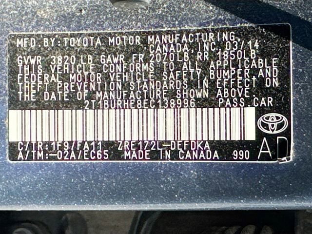 Used 2014 Toyota Corolla L FWD image 8
