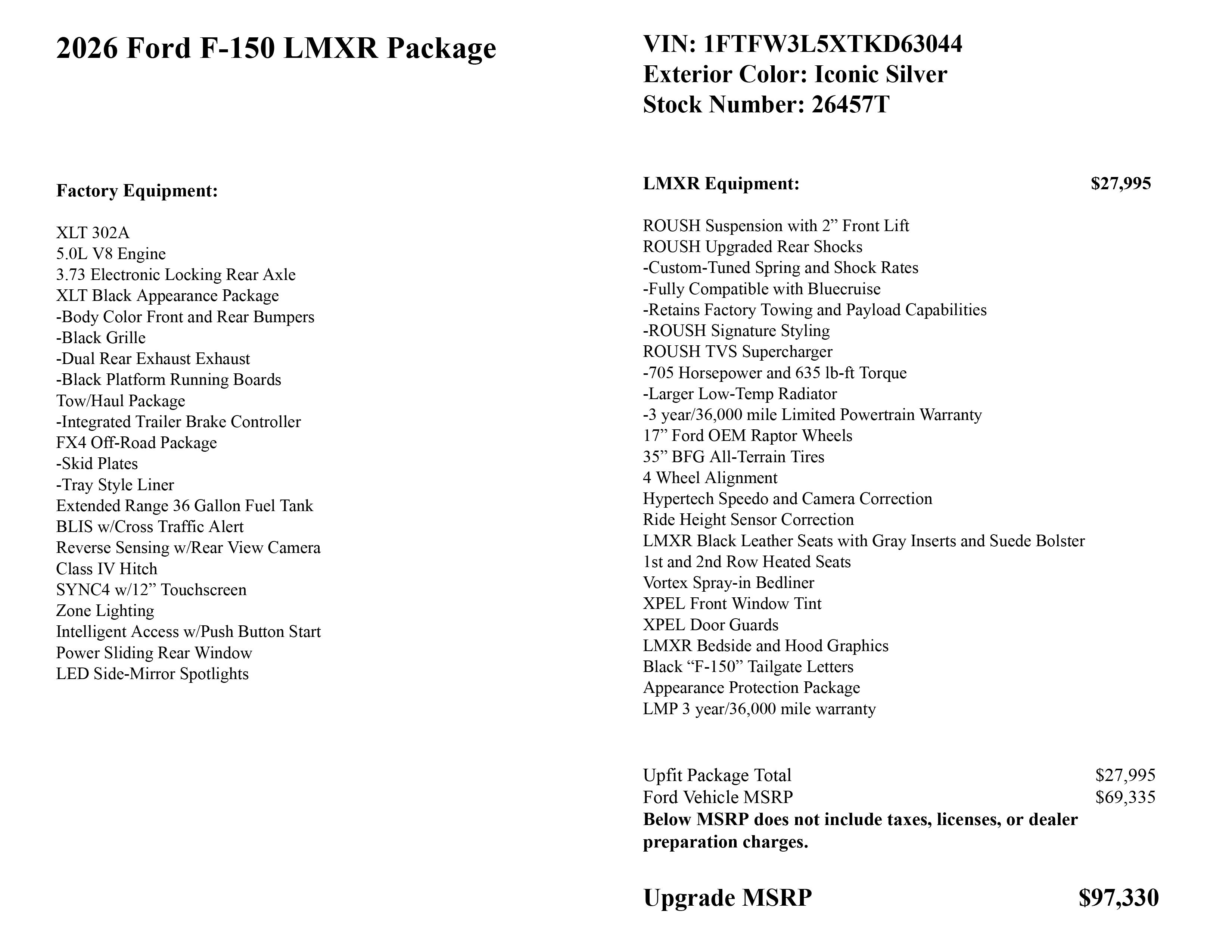 New 2026 Ford F150 XLT AWD/4WD image 3