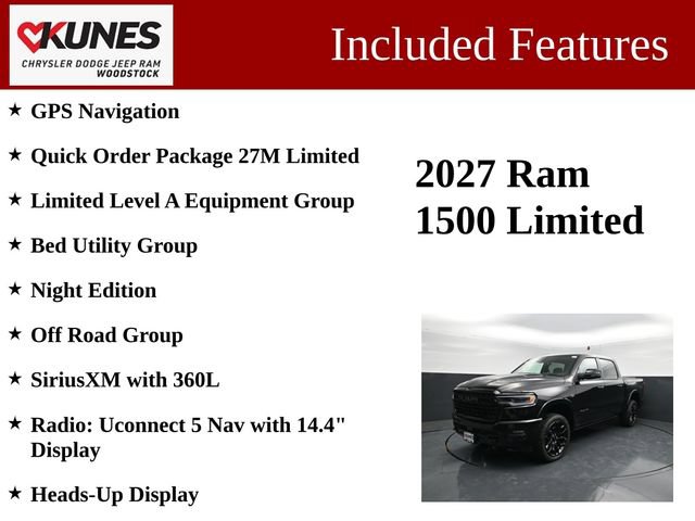 New 2027 RAM 1500 Limited AWD/4WD image 3