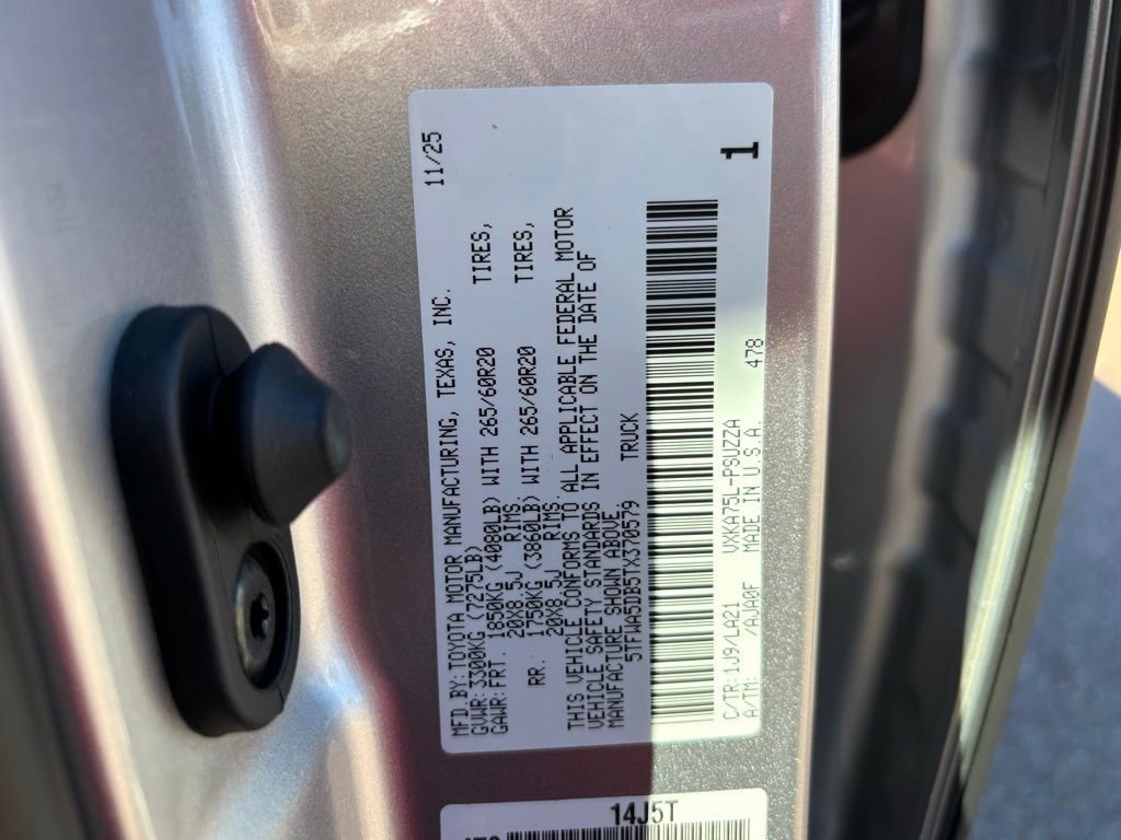 New 2026 Toyota Tundra Limited image 31