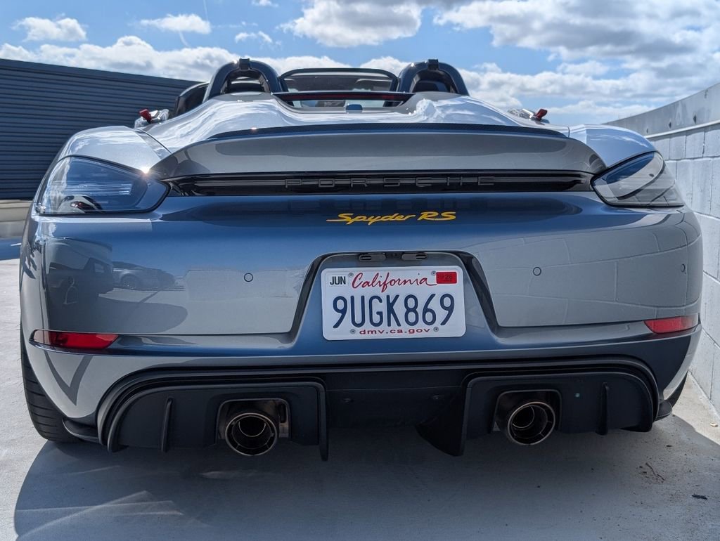 Certified 2024 Porsche 718 Boxster Spyder RS RWD image 10