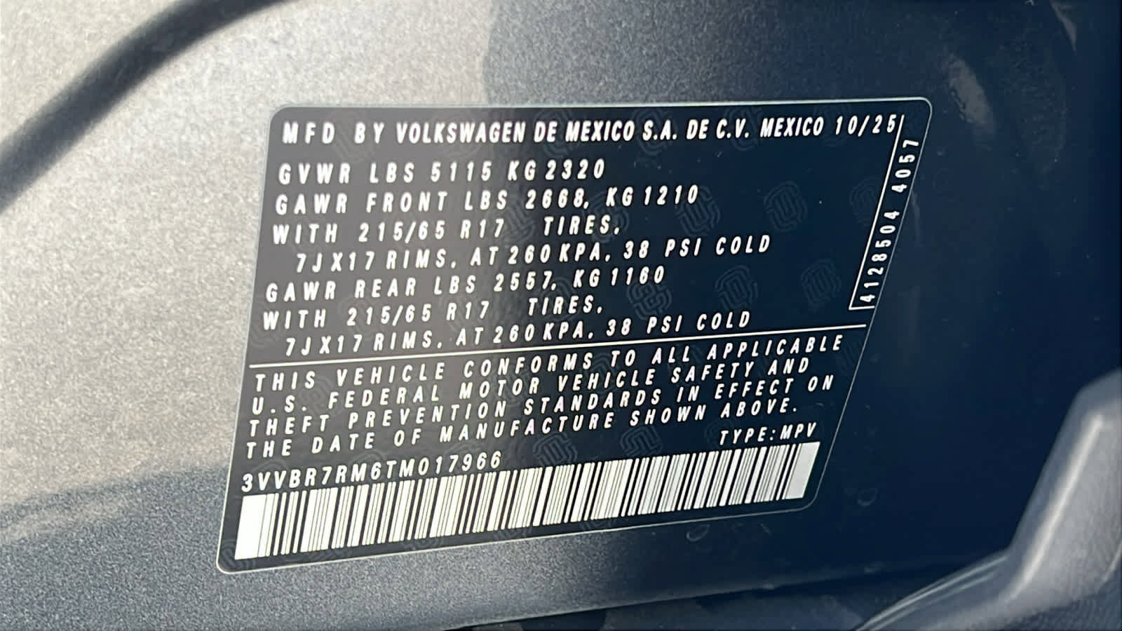 Certified 2026 Volkswagen Tiguan S image 30