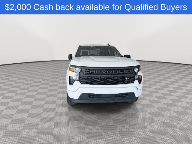 New 2026 Chevrolet Silverado 1500 Custom w/ Turbomax Blackout Package AWD/4WD image 3