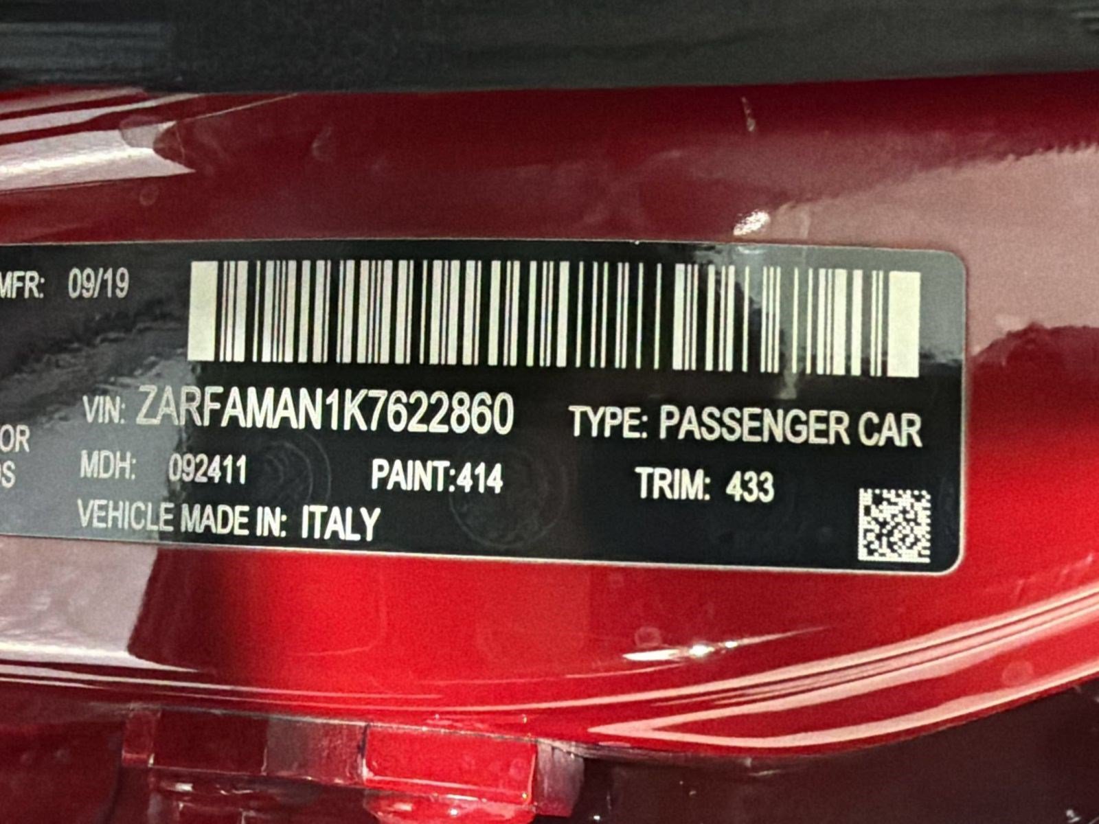 Used 2019 Alfa Romeo Giulia w/ Nero Edizione RWD image 22