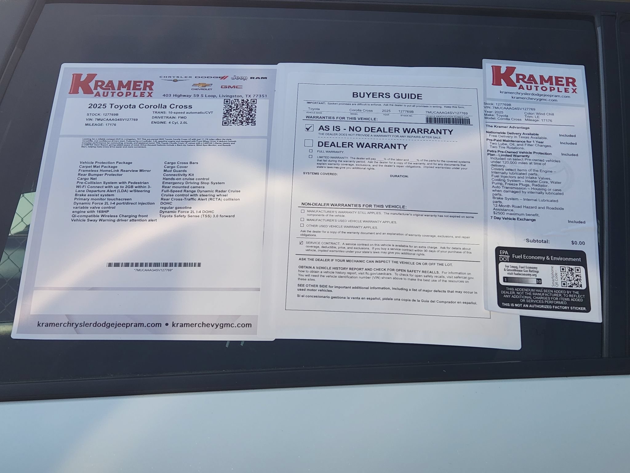 Used 2025 Toyota Corolla Cross LE FWD image 36