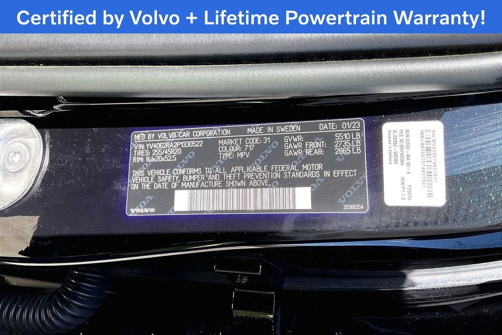 Used 2023 Volvo XC60 B6 Ultimate image 45