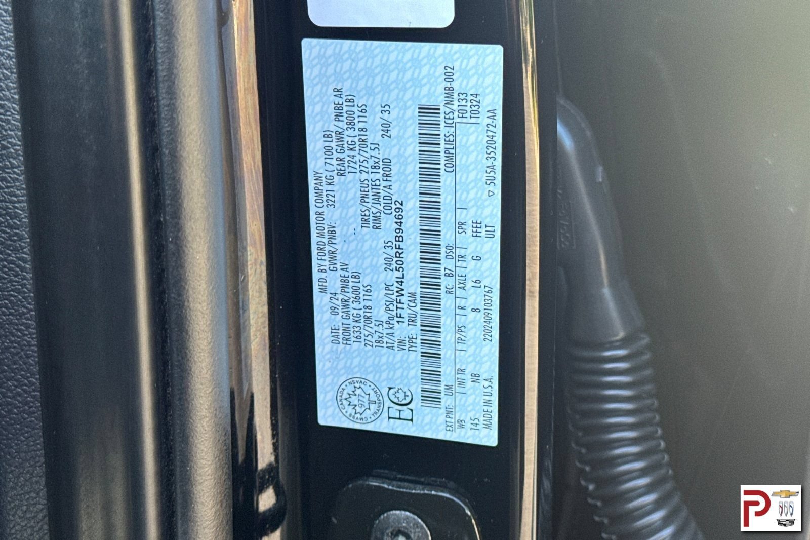 Used 2024 Ford F150 Tremor w/ Equipment Group 402A High AWD/4WD image 35