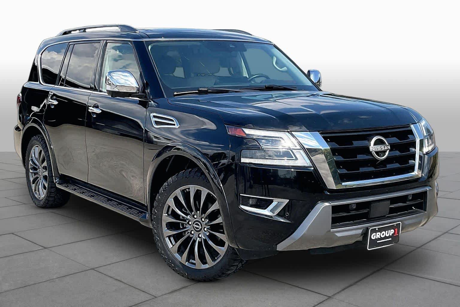 Used 2023 Nissan Armada Platinum w/ Captain's Chairs Package AWD/4WD image 3