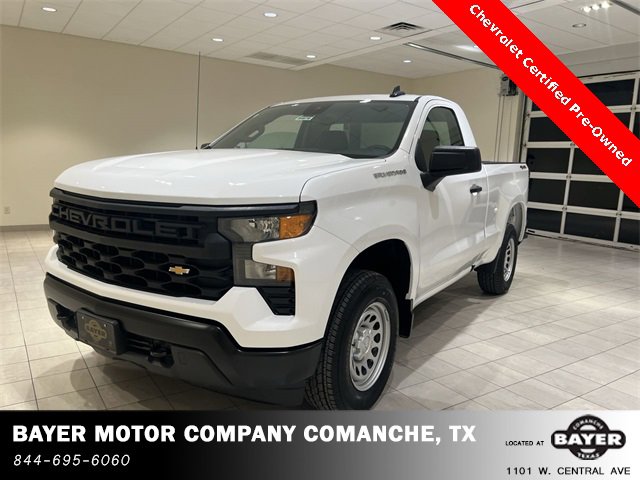 Certified 2024 Chevrolet Silverado 1500 W/T w/ WT Fleet Convenience Package