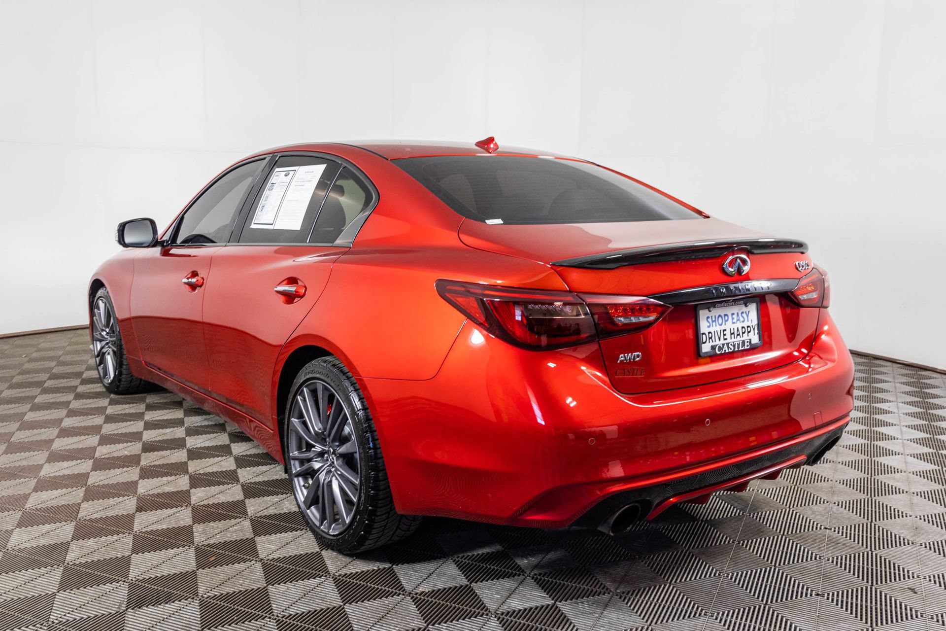 Used 2021 INFINITI Q50 Red Sport 400 w/ Proactive Package AWD/4WD image 23