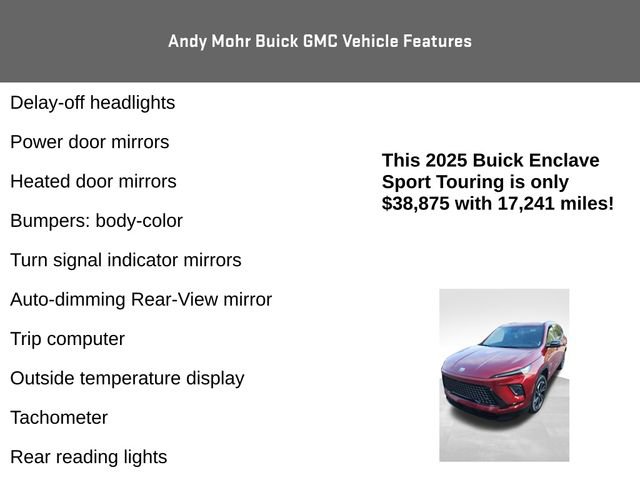 Used 2025 Buick Enclave Sport Touring w/ Power Package image 14