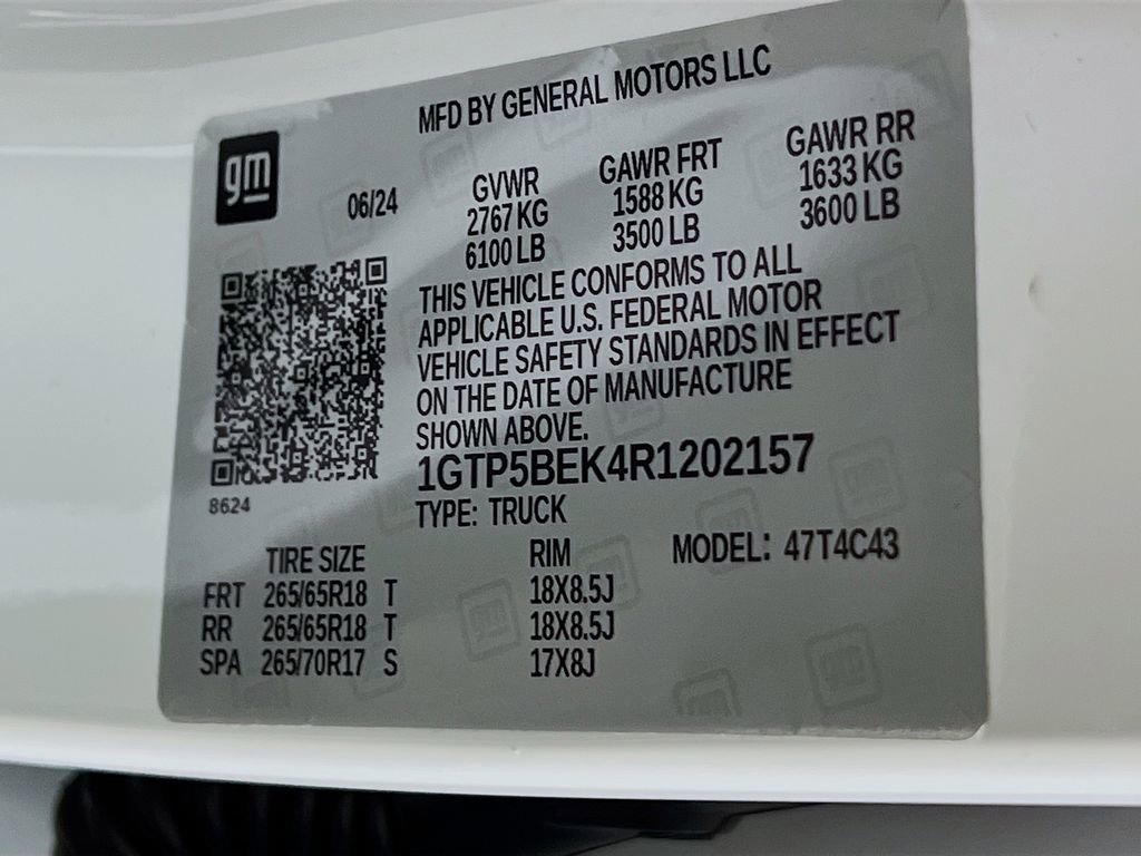 Certified 2024 GMC Canyon Elevation w/ Convenience Package image 25