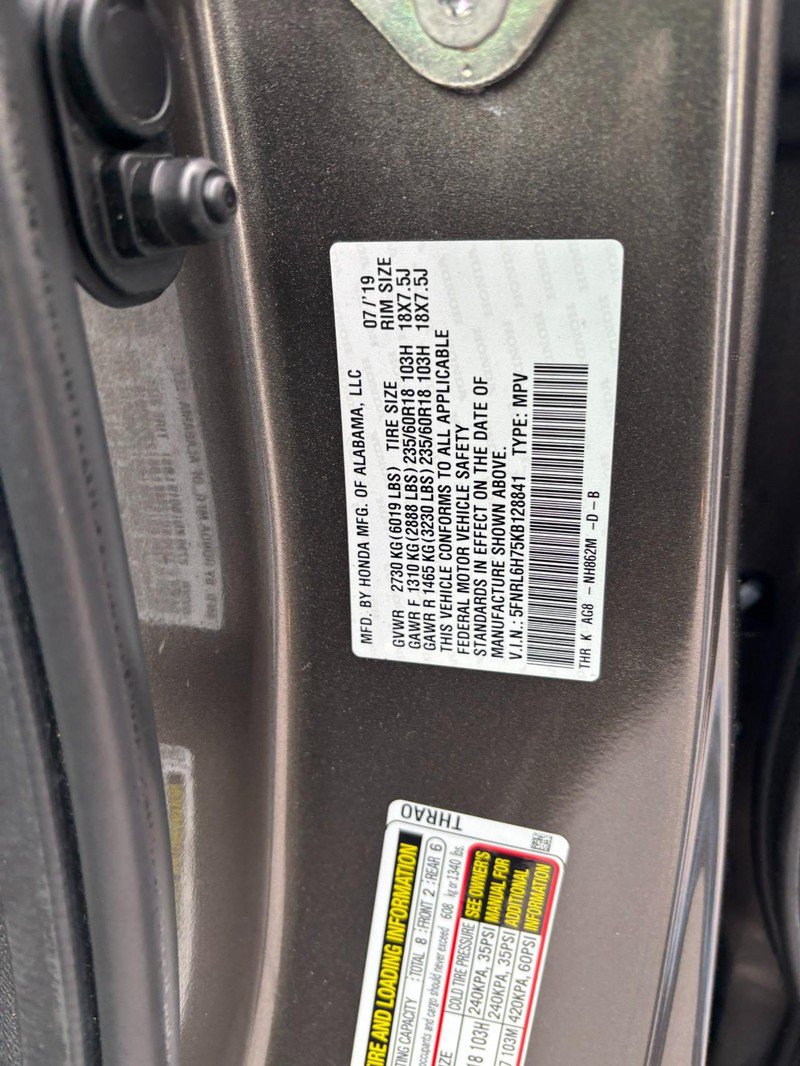 Used 2019 Honda Odyssey EX-L image 18