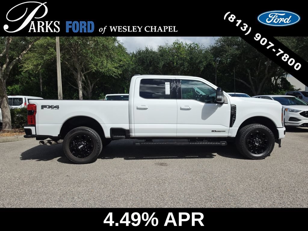 Certified 2025 Ford F250 Lariat w/ Black Appearance Package AWD/4WD image 4