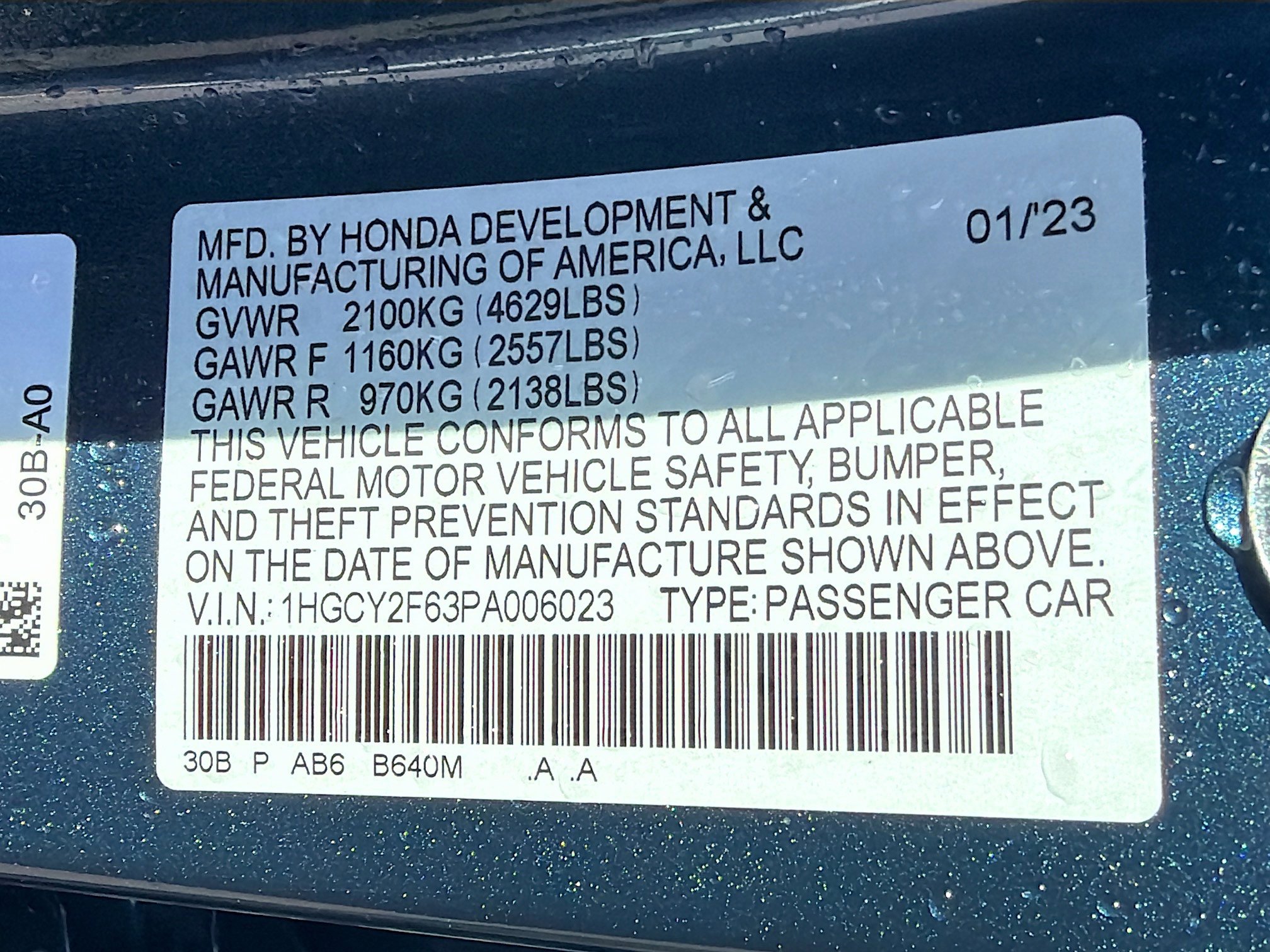 Used 2023 Honda Accord EX-L image 42