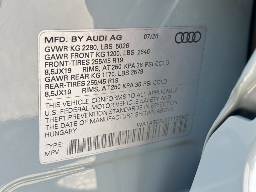 New 2026 Audi Q3 quattro 2.0T AWD/4WD image 55