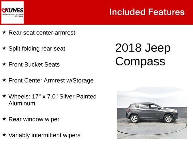Used 2018 Jeep Compass Latitude image 3