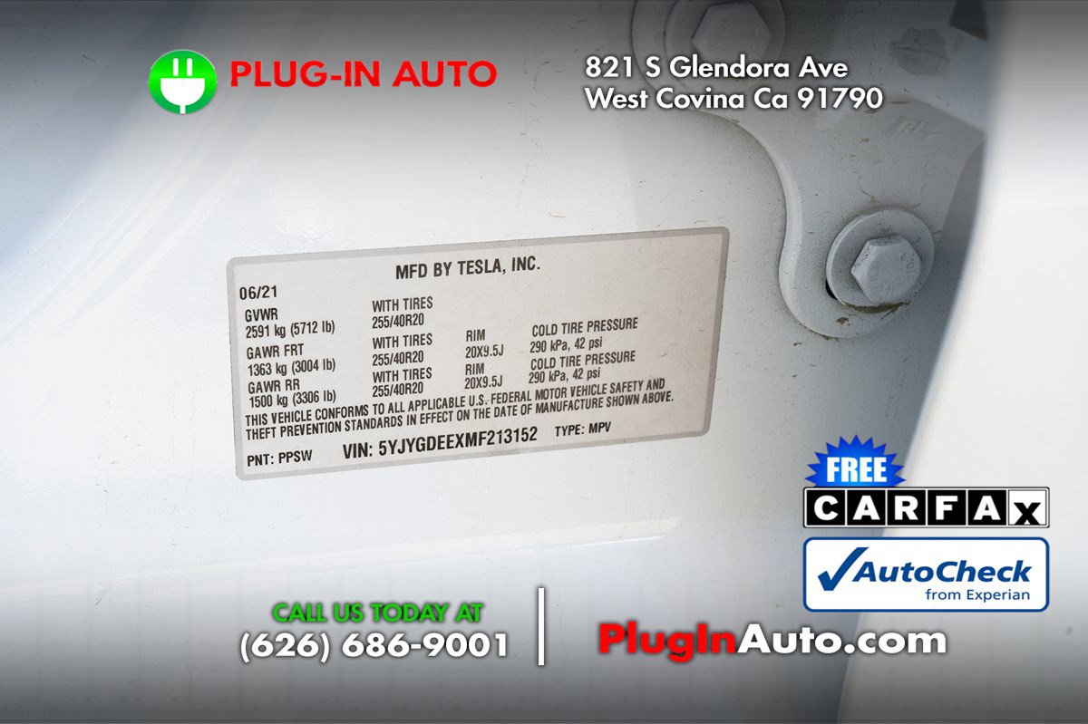 Used 2021 Tesla Model Y Long Range AWD/4WD image 9