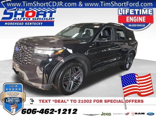 Used 2025 Ford Explorer ST-Line w/ ST-Line Street Pack AWD/4WD 360° Tour