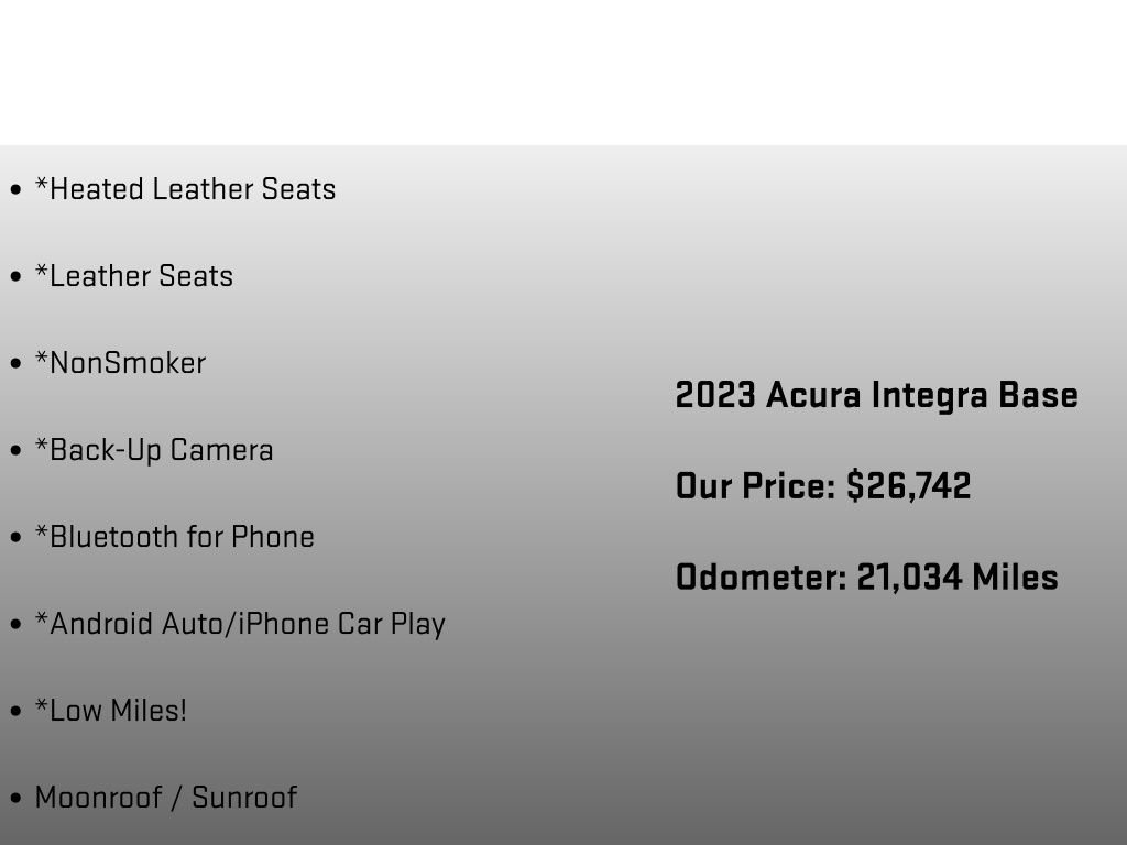 Used 2023 Acura Integra image 6