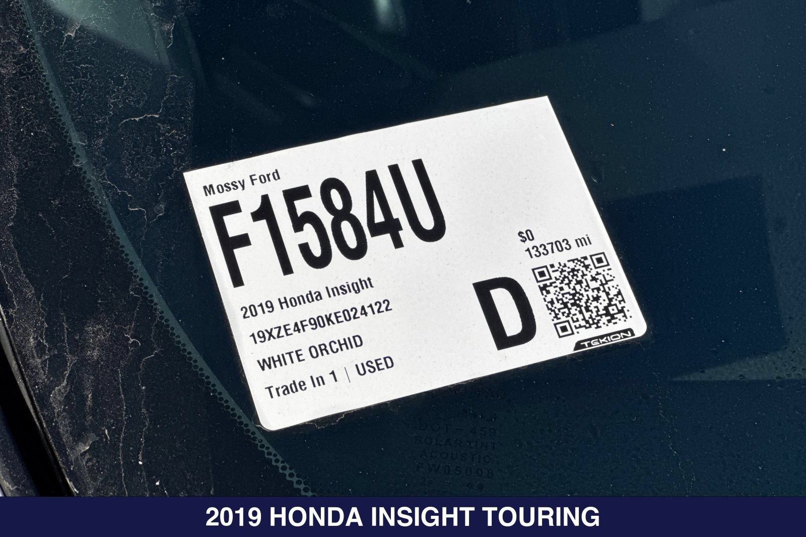 Used 2019 Honda Insight Touring image 2