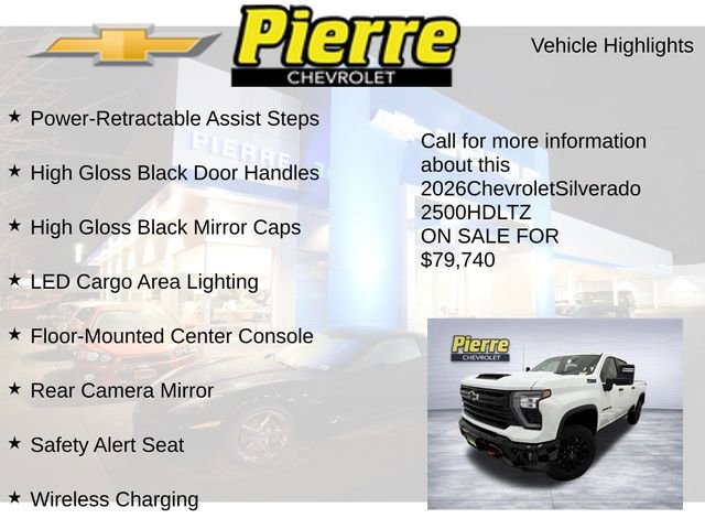New 2026 Chevrolet Silverado 2500 LTZ w/ Trail Boss Package image 22