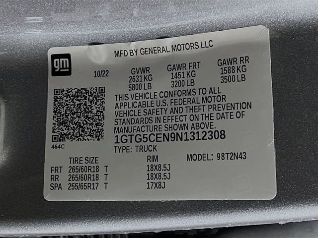 Used 2022 GMC Canyon Elevation w/ Trailering Package image 11