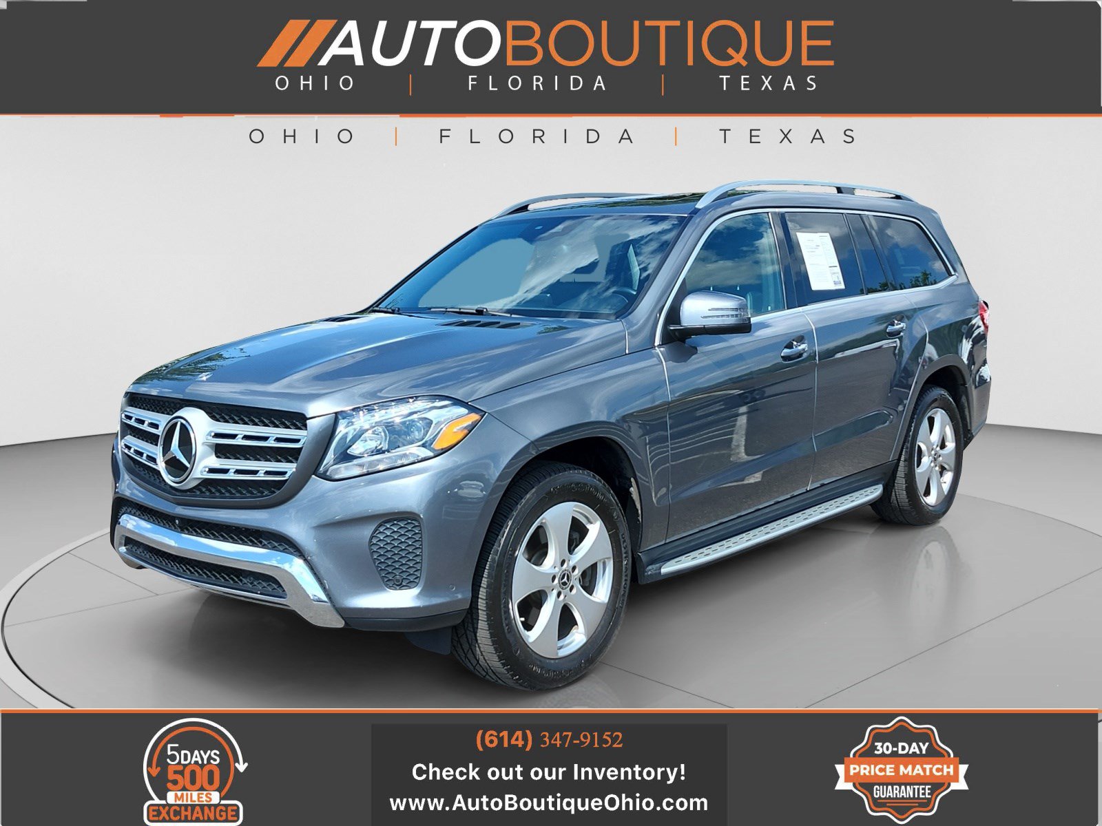 Used 2018 Mercedes-Benz GLS 450 4MATIC image 1