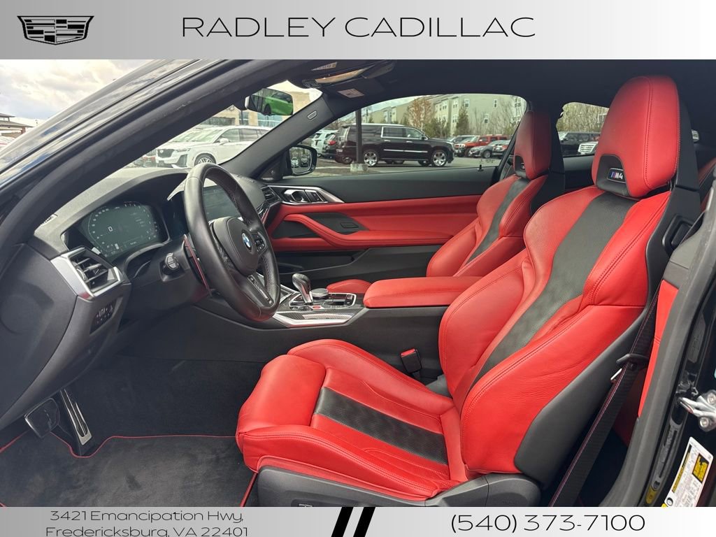 Used 2022 BMW M4 xDrive Competition w/ M Carbon Exterior Package image 3