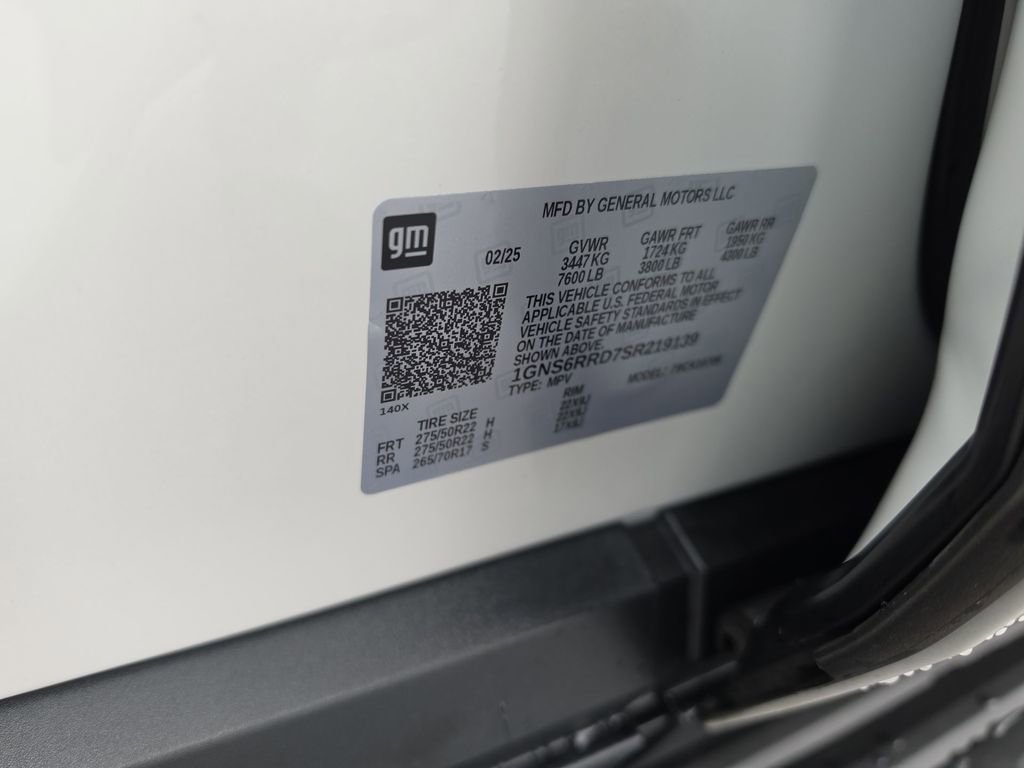 Certified 2025 Chevrolet Tahoe RST w/ Comfort Package image 41