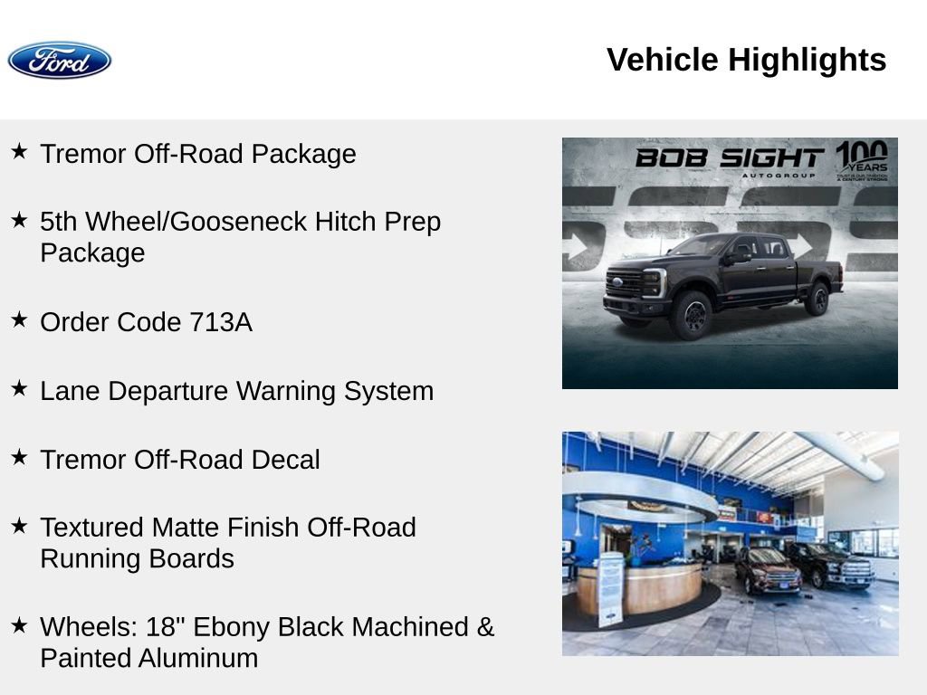 New 2025 Ford F350 Platinum w/ Tremor Off-Road Package image 2