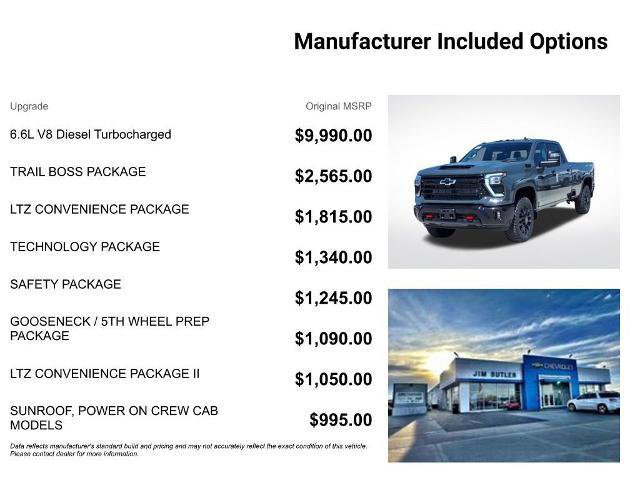New 2026 Chevrolet Silverado 3500 LTZ w/ Trail Boss Package AWD/4WD image 7