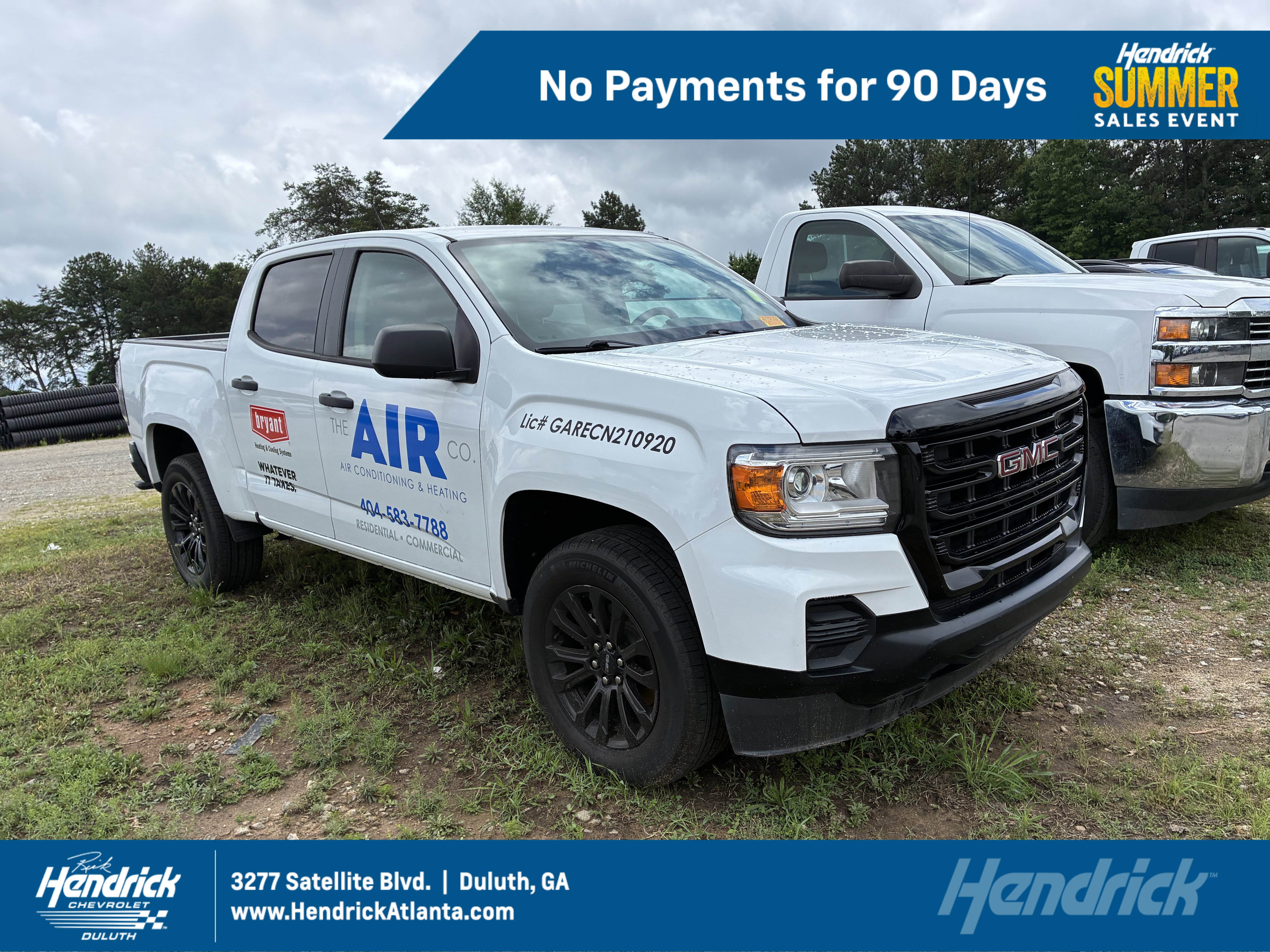 Used 2021 GMC Canyon Elevation Standard w/ Trailering Package RWD image 1