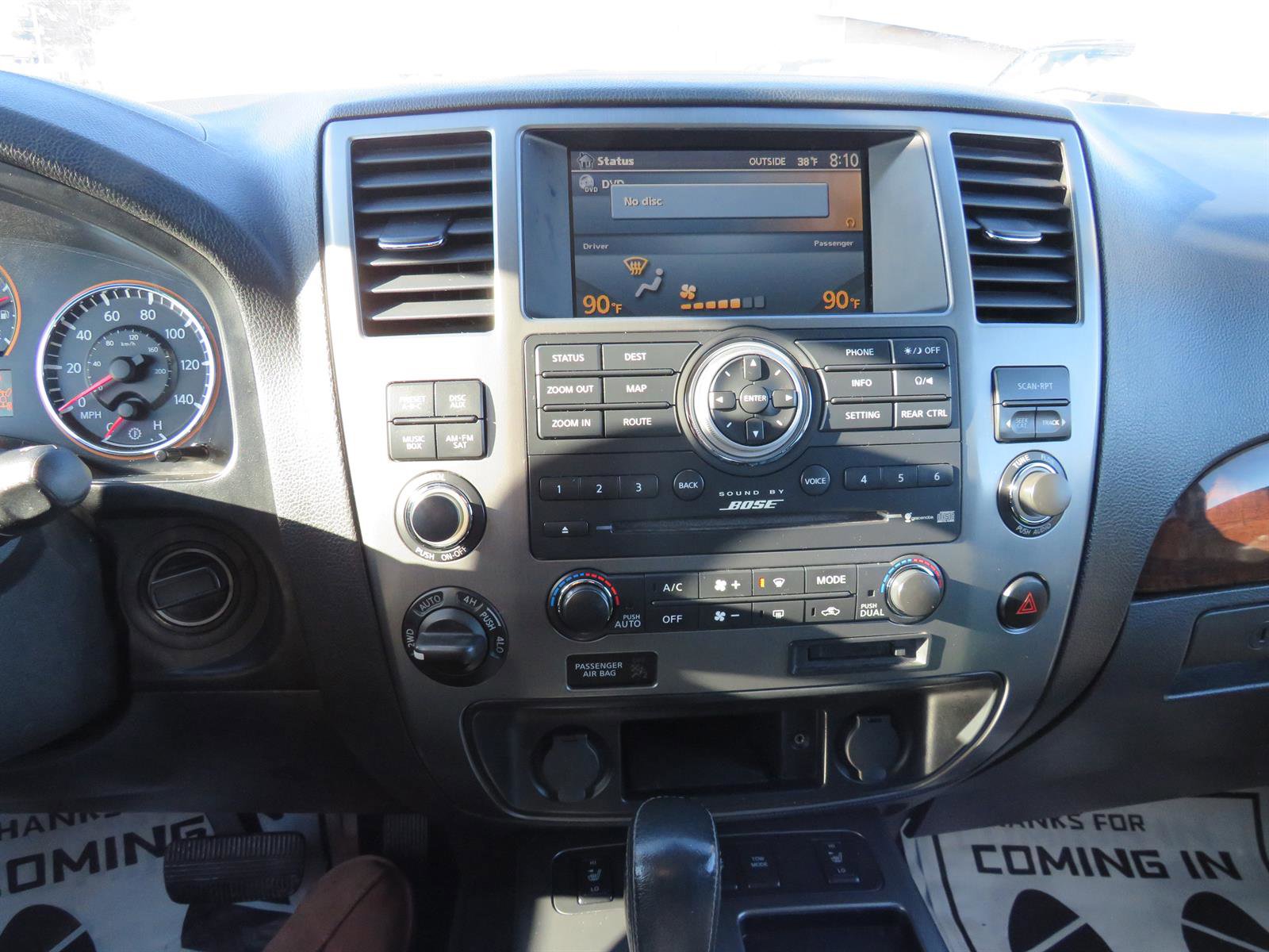 Used 2011 Nissan Armada Platinum w/ 2nd Row Captain Seat Pkg image 14