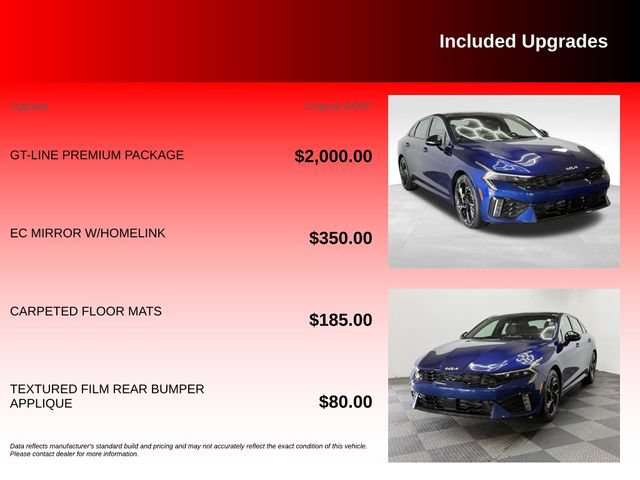 Used 2025 Kia K5 GT-Line w/ GT-Line Premium Package AWD/4WD image 6