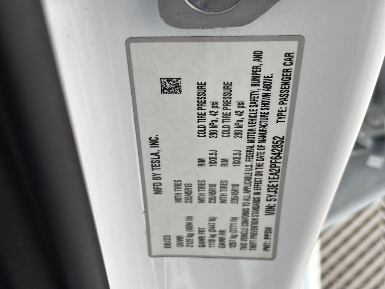 Used 2023 Tesla Model 3 Standard Range RWD image 30
