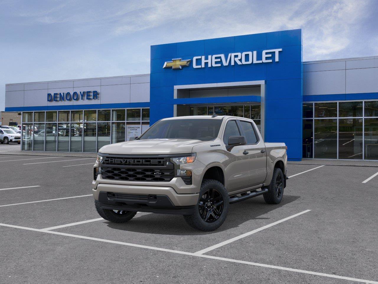 New 2026 Chevrolet Silverado 1500 Custom w/ Turbomax Blackout Package AWD/4WD image 8