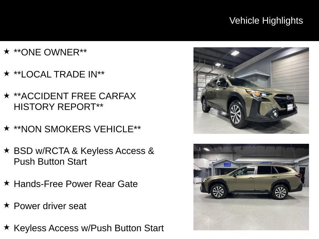 Certified 2024 Subaru Outback Premium w/ Popular Package #1A AWD/4WD image 13